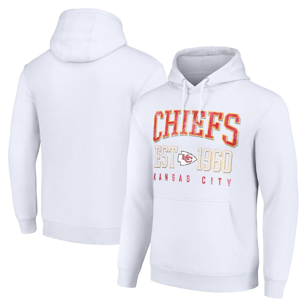 Men 2026 NFL Kansas City Chiefs White Hoodie hooded style 03